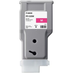 Canon PFI-320M - 300ml original magenta bl�kpatron - Pigmentet