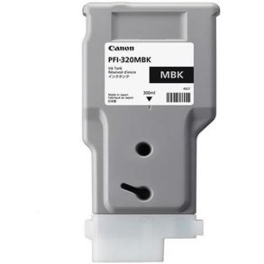 Canon PFI-320MBK - 300ml original Mat sort bl�kpatron - pigmenteret