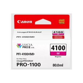 Canon PFI-4100M - bl�ktank - 80ml - original - Magenta