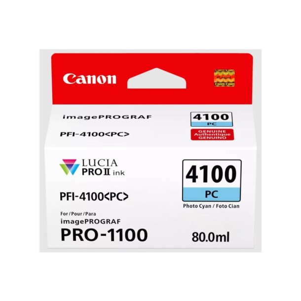 Canon PFI-4100PC - blktank - 80ml - original - Foto Cyan