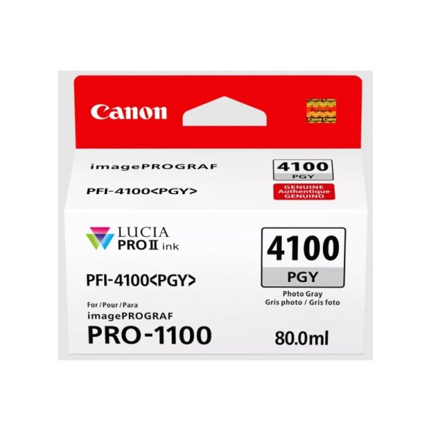 Canon PFI-4100PG - blktank - 80ml - original - Foto gr