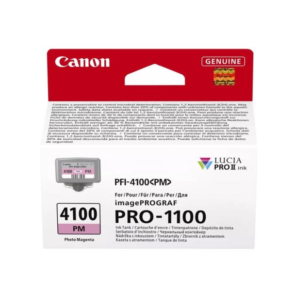 Canon PFI-4100PM - blktank - 80ml - original - Foto Magenta