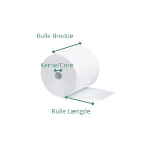 Schades offset bonruller - 57mm x 65mm x 40 meter - 12mm kerne - 60g trfrit
