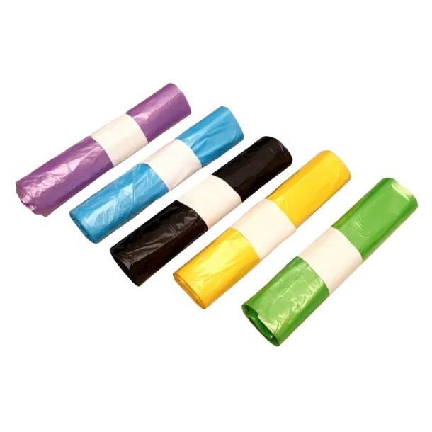 Bica affaldsposer - 25 Liter - 50 x 60 cm (BxD) - Sort - 20 my - 24 ruller &aacute; 25 stk.