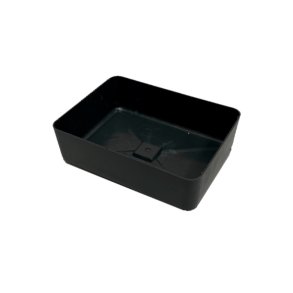 Bica Drypbakke - Sort Genbrugsplast - til 45 Liter affaldsbeholdere