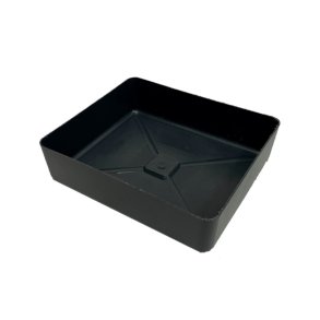 Bica Drypbakke - Sort Genbrugsplast - til 65 Liter affaldsbeholdere