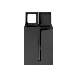 Bica 886 sorterings skraldespand - 2 x 45 liter - ben/lg - Antracit