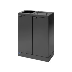 Bica 886 sorterings skraldespand - 2 x 45 liter - Antracit