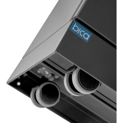 Bica 886 sorterings skraldespand - 2 x 45 liter - ben/lg - Antracit