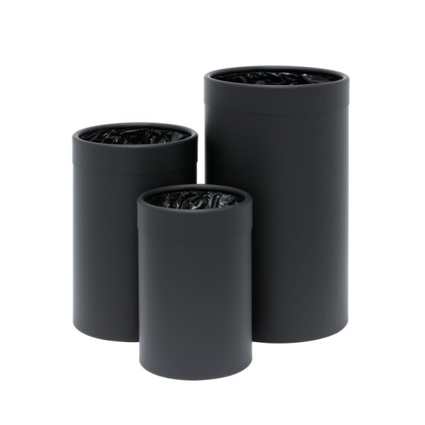 Bica 255 affaldsbeholder - 35 Liter - Stl - Sort