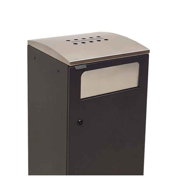 Bica Metalklap - Lyddmpet - rustfrit stl - til Bica modellerne 5078, 5081, 711, 712 og 713