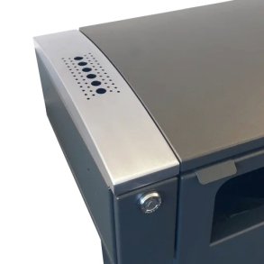 Bica Askebger 710 - Brstet Stl - Til montering p affaldsbeholder