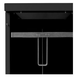 Bica 976 - 3 x 65 liter - Modulr affaldsbeholder med lg og pedaler - S30 - Sort