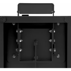 Bica 976 - 3 x 65 liter - Modulr affaldsbeholder med lg og pedaler - S30 - Sort