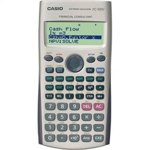 Casio Financial regnemaskine - FV-100V-2 - s�lv
