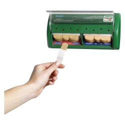 Cederroth Salvequick - Plasterdispenser - Komplet med 85 plastre