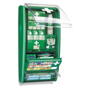 Cederroth Frstehjlps - & Forbrndingsstation - Mini Akutmodtagelse - med komplet indhold