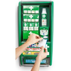 Cederroth Frstehjlps - &amp; Forbrndingsstation - Mini Akutmodtagelse - med komplet indhold