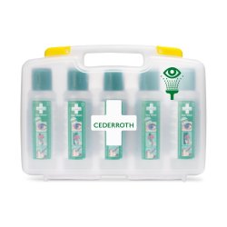 Cederroth jenskylletaske med 5 stk. 500 ml jenskylleflasker
