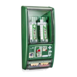 Cederroth jenskyllestation med Salvequick plasterdispenser