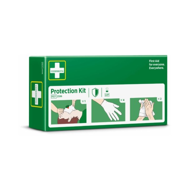 Cederroth �ndedr�tsmaske - mund-til-mund kit med s�rrens