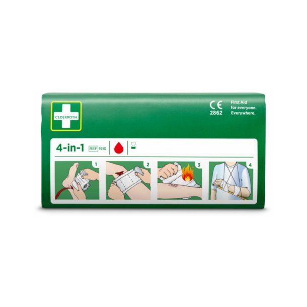 Cederroth Blodstoppere 4 i 1 med 2 elastiske forbindinger