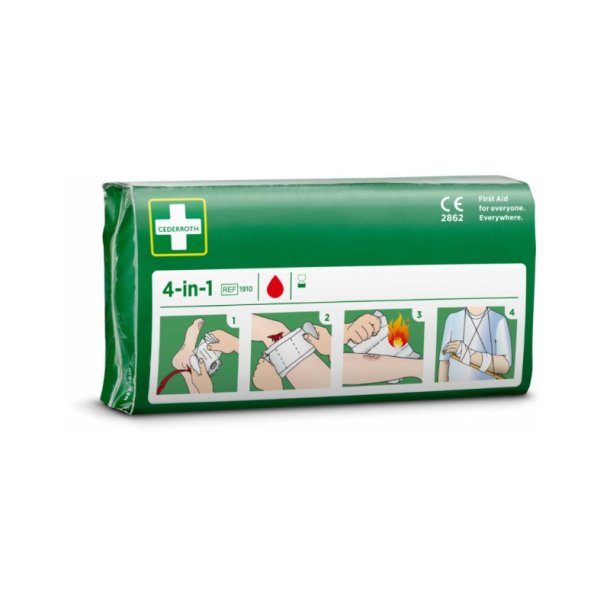 Cederroth Blodstoppere 4 i 1 med 2 elastiske forbindinger