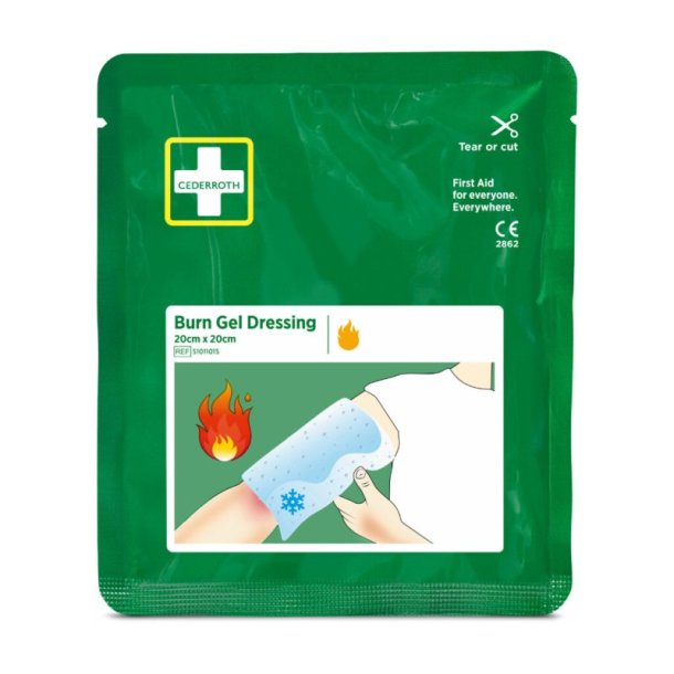 Cederroth Brands�rsforbinding - k�lende Burn gel - 1 stk medium