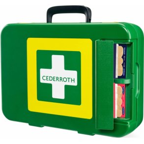 Cederroth First Aid Kit - XL stor F�rstehj�lpskasse med indhold