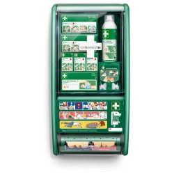 Cederroth F�rstehj�lpsstation - F�rstehj�lpsskab med indhold