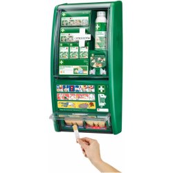 Cederroth F�rstehj�lpsstation - F�rstehj�lpsskab med indhold