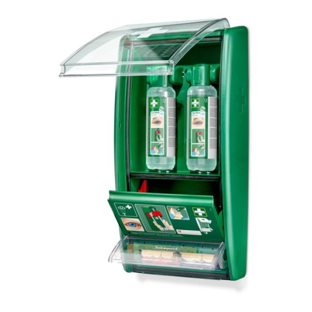 Cederroth �jenskyllestation med Salvequick plasterdispenser