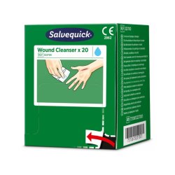 Cederroth Salvequick S�rpleje - steril fysiologisk renseservietter