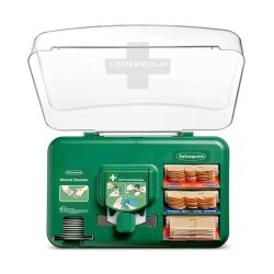 Cederroth Salvequick s�rpleje dispenser - plaster og servietter