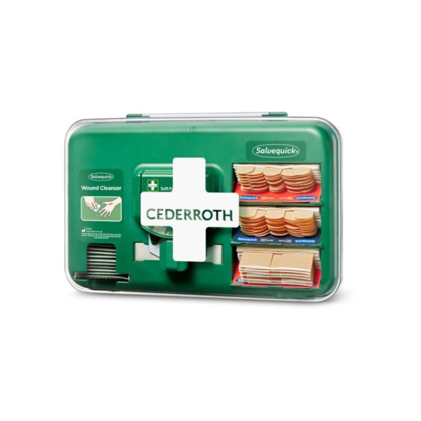 Cederroth Salvequick s�rpleje dispenser - plaster og servietter