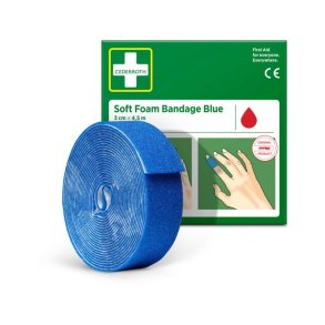 Cederroth Soft Foam Bandage Bl� - 3cm selvkl�bende bandage