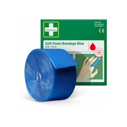 Cederroth Soft Foam Bandage Bl� - 6cm selvkl�bende bandage