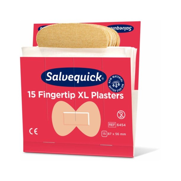 Salvequick Fingerspids plaster � tekstil Plaster til finger