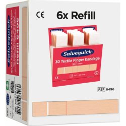Salvequick Plaster til Finger - Ekstra Lange Tekstilplastre