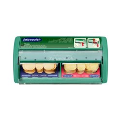 Salvequick Plasterdispenser - tekstil plaster og plast plaster