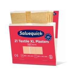Salvequick Store finger Plaster - Ekstra Stort Tekstilplaster