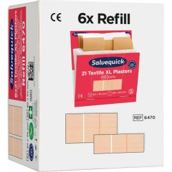 Salvequick Store finger Plaster - Ekstra Stort Tekstilplaster