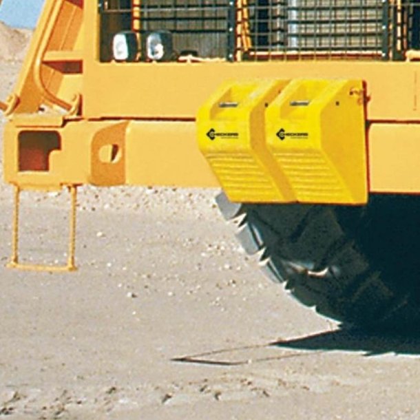 Checkers hjulklodser MC3012 - Wheel Chocks til 95-142" dk