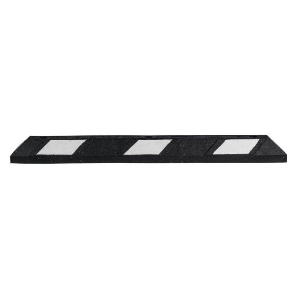 Checkers Parkeringsstop Park-it - 120cm Sort/Hvid - genbrugsgummi