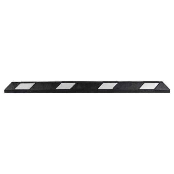 Checkers Parkeringsstop Park-it - 180cm Sort/Hvid - genbrugsgummi