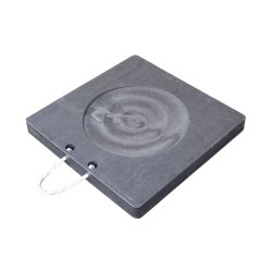 Checkers stttebensplade - 40x40x4cm - op til 100 TON