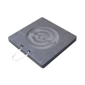 Checkers stttebensplade - 40x40x4cm - op til 100 TON