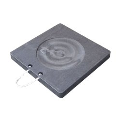 Checkers stttebensplade - 50x50x5cm - op til 100 TON