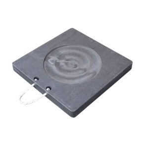 Checkers stttebensplade - 50x50x5cm - op til 100 TON