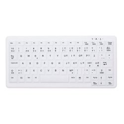 Cherry AK-C4110 mini medicinsk tastatur - trdls - hvid - nordisk